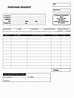 Purchasing Requisition Form Template