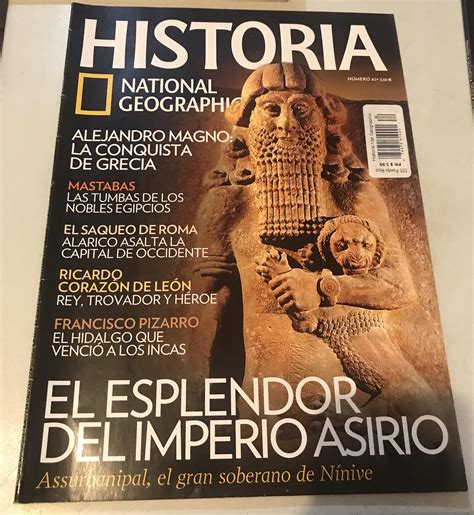 National Geographic Numero El Esplendor Del Imperio Asirio