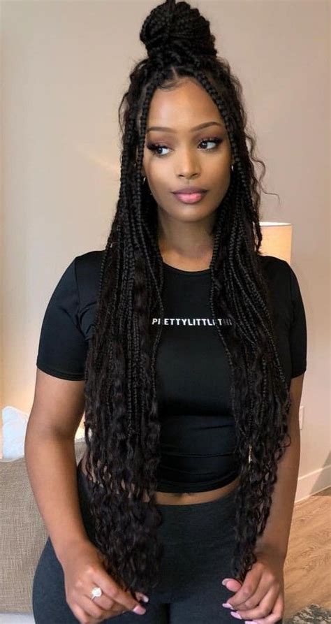 Inspiring Long Box Braid Styles For Boundless Creativity