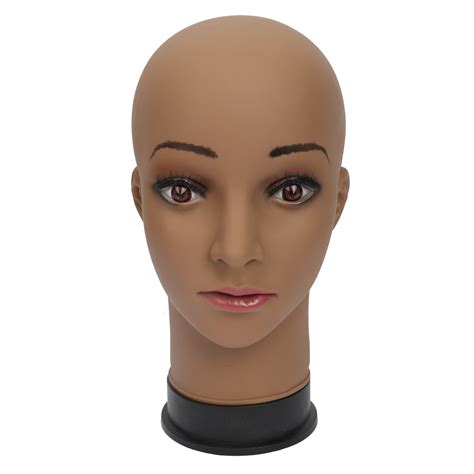 Bhd Beauty Bald Mannequin Head Brown Female Professional Cosmetology