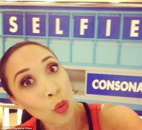 Myleene Klass Cant Resist Selfie On Set Of Countdown To Film Week Long