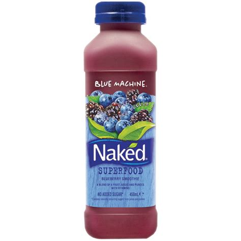 Buy Naked Blue Machine Juice Smoothie X Ml Order Online From Jj