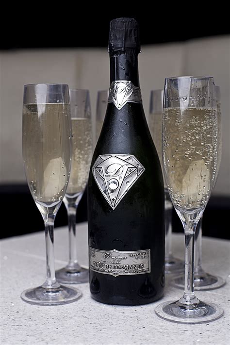Maybe you would like to learn more about one of these? Goût de Diamants' One Off Champagne Bottle With 19 Carat ...