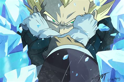 Vegeta X Broly From Dragonball Super Broly Movie By Me Dbz