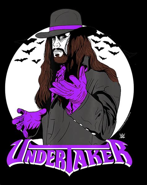 Wwe Vintage Undertaker With Logopng Digital Art By Minh Trong Phan