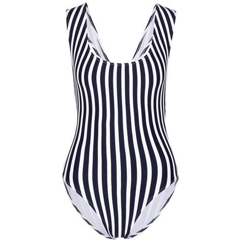 Araks Jireh Stripe One Piece Swimsuit 7 580 Uah Liked On Polyvore