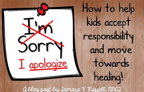 Teaching Kids To Apologize Archives Mrs Russells Room