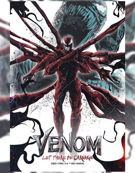 Artstation Poster Venom Let There Be Carnage