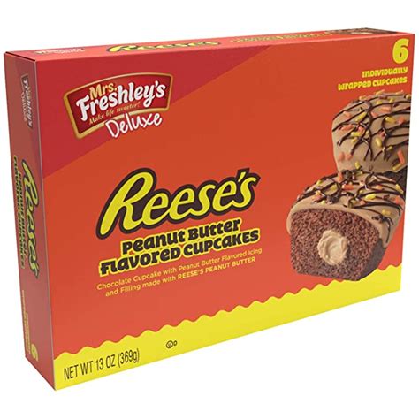 Mrs Freshleys Deluxe Reeses Peanut Butter Flavored