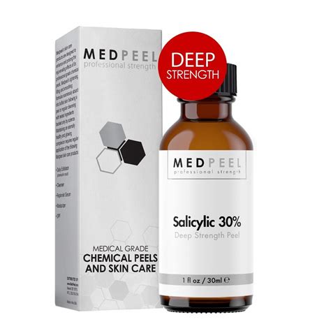 Salicylic Acid 30 Peel Deep Strength Professional Strength Medical