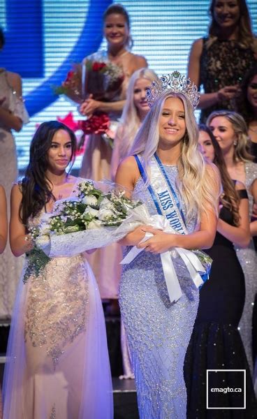 Hanna Berkovic Wins Miss World Canada 2018 The Great Pageant Community
