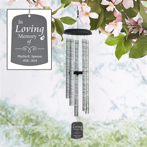 Find the perfect present to honor your mom, grandmother, sister, daughter, aunt, girlfriend, wife or even a close friend or coworker. Personalized Memorial Sonnet Windchime - Personal ...