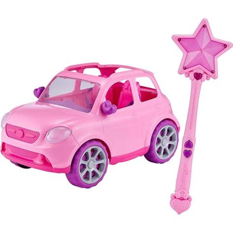 Zuru Sparkle Girlz Pink Remote Controlled Car With Wand Remote Control