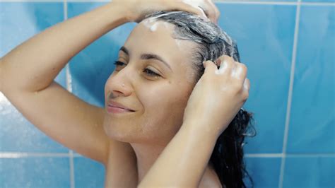 Women Shampooing Their Hair Forward TheRescipes Info