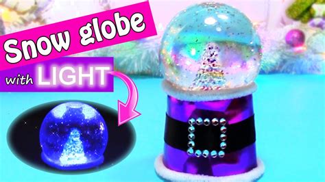 Diy Christmas Crafts Snow Globe With Light Innova