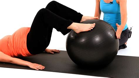 Pregnancy Workout With Exercise Ball Encycloall