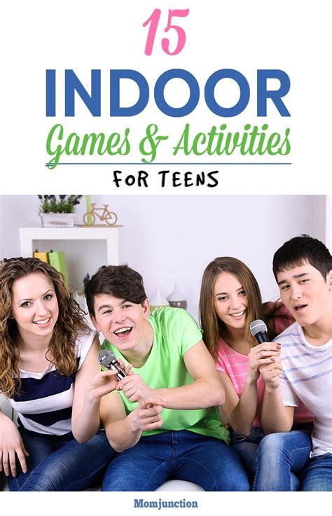 Read more about us if you're interested :) Top 15 Fun Indoor Games And Activities For Teens | Fun ...