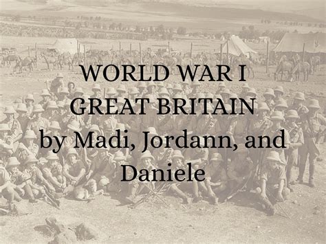 Great Britain Ww1 By Routhierm