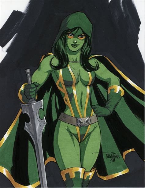 Gamora By Scott Dalrymple Comics Girls Superhero Comic Marvel Comic