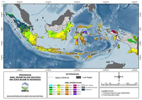 Prakiraan Musim Hujan Di Indonesia Bmkg