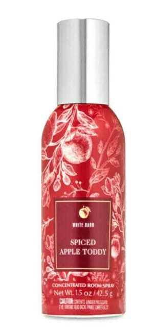 Bath And Body Works White Barn Concentrated Room Spray Spiced Apple Toddy New 1299 Picclick