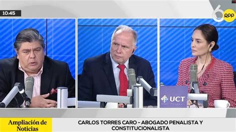 Patricia Benavides Carlos Torres Caro Jnj Puede Suspender A Fiscal