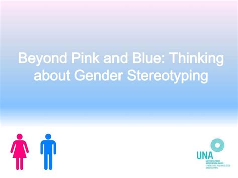 Ppt Beyond Pink And Blue Thinking About Gender Stereotyping