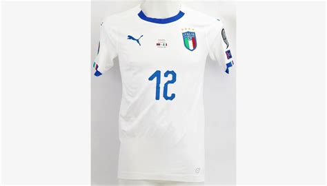 National team italy at a glance: Sensi's Match Kit, Armenia-Italy 2019 - CharityStars