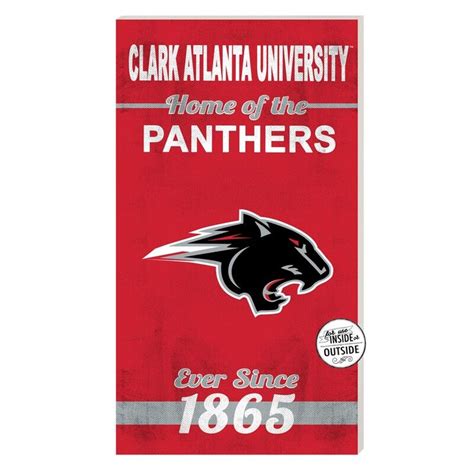 Clark Atlanta University Panthers 11 X 20 Home Of The Sign Clark
