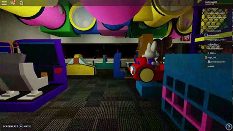 A Tour At Chuck E Cheeses Essex Md In Roblox Link To The Game Is In The Disc Youtube