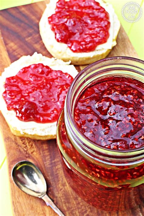 Quick And Easy Raspberry Jam No Pectin Fab Food 4 All