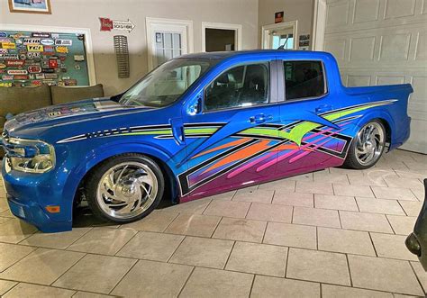 Maverick Street Truck Build W Custom Paint Graphics And Wheels