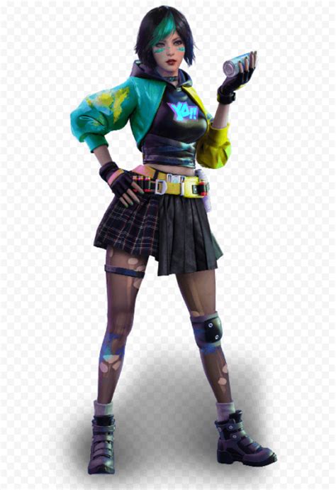 Free Fire Steffie Female Character | Citypng