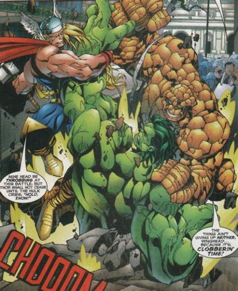 Hulk Vs The Thing Hulk Marvel Hulk Marvel Comics Superheroes