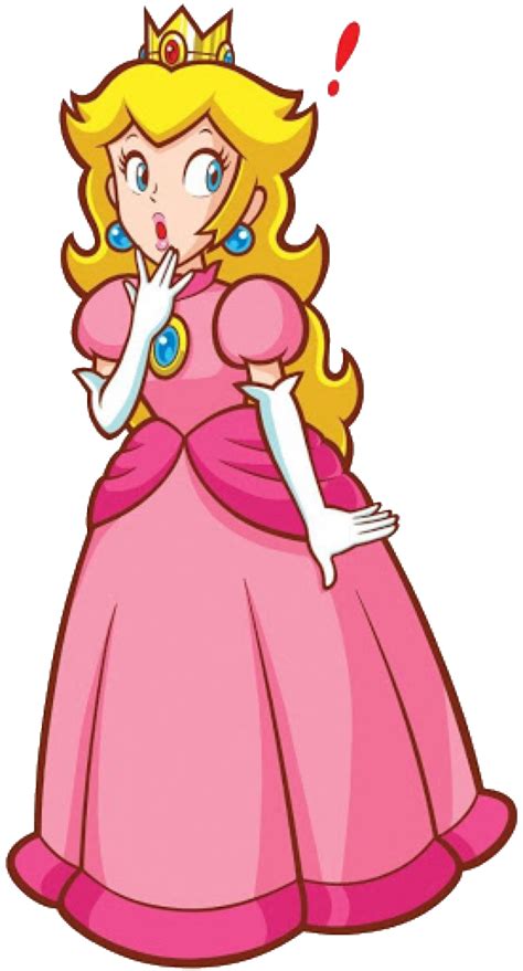 Princess Peach Shocked By Fireluigi29 On Deviantart