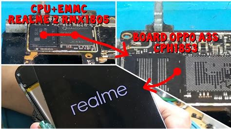 Change Emmc Oppo A3s Cph1853 Cpuemmc From Board Realme 2 Rmx1805