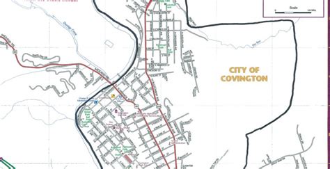 Street Map Covington City