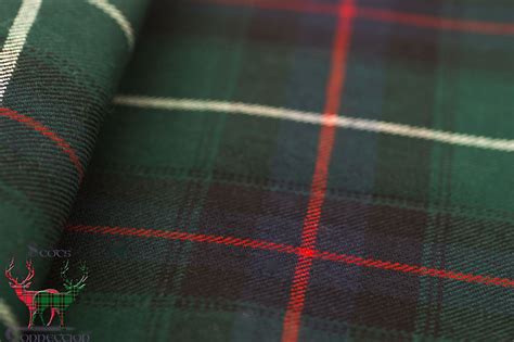 Macdonald Of The Isles Hunting Tartan Material And Fabric Swatches