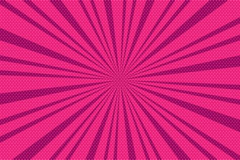 Premium Vector Pop Art Purple Background With Radial Lines Background