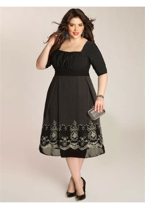 Cocktail Dresses For Over 50 And 60 Years Old Plus Size Women Fashion Clothing
