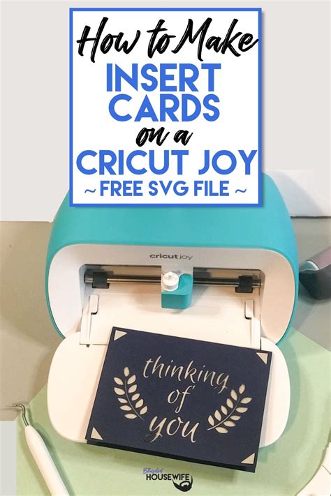 How to make a business card with your cricut using design space. DIY Insert Cards on Cricut Joy in 2020 | Cricut tutorials ...