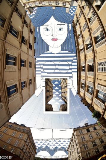 Galería De Arte Urbano Ilustraciones Surrealistas Proyectadas Entre Los Rascacielos 18