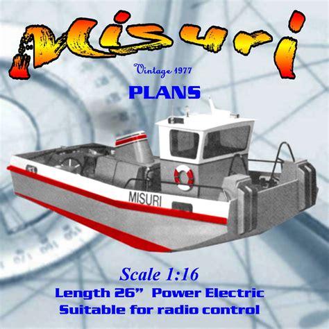 Listing For Full Size Printed Plans Not A Kit Or Model Misuri This