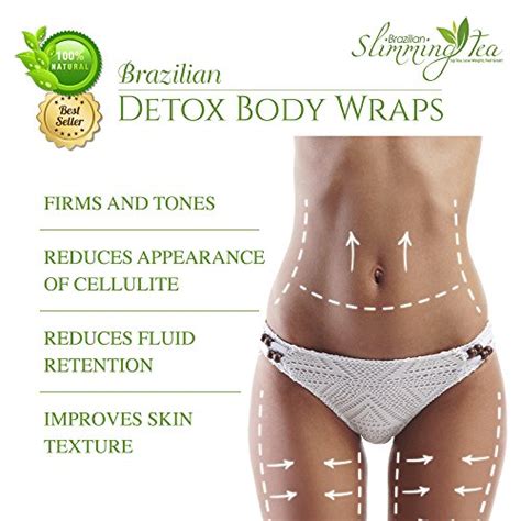 Detox Body Wrap For Weight Loss Brazilian Silky N Slim Volcanic Clay Organic Body Wrap Home