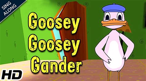 Goosey Goosey Ganderhd Sing Along Nursery Rhyme Popular Nursery