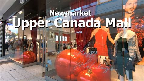 4k Toronto Walk Newmarket Upper Canada Shopping Centre Mall In