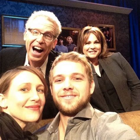 Vera Farmiga And Max Thieriot Of Bates Motel With The Showrunners Carlton Cuse And Kerry Ehrin