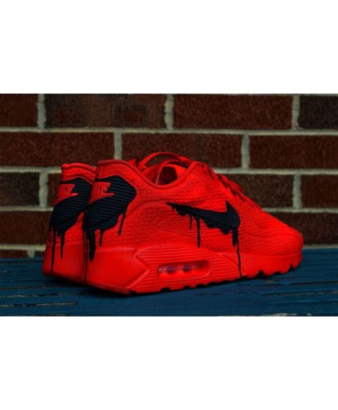 Buy Nike Air Max 90 Custom Candy Melt Red Shoes Red Nike Shoes Nike