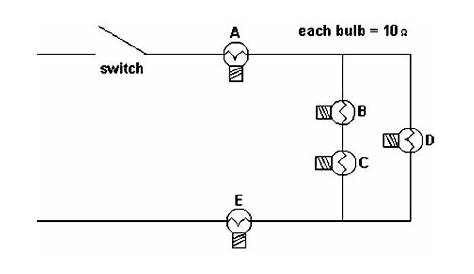 wiring light bulbs in series