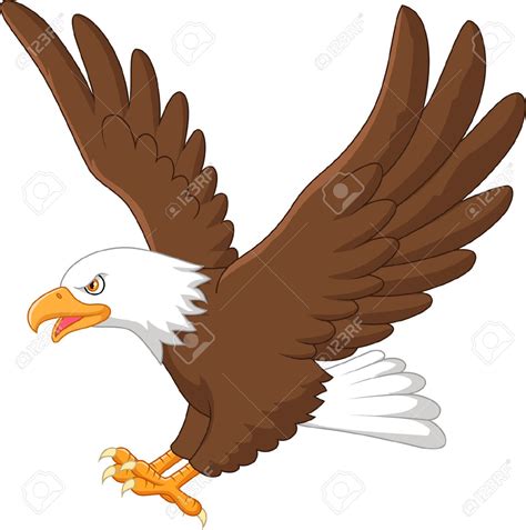 Cartoon Eagle Flying Clipart Free Download On Clipartmag
